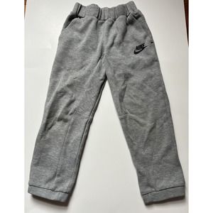 Nike Boys Sweatpants Gray Elastic Waist Joggers 6M